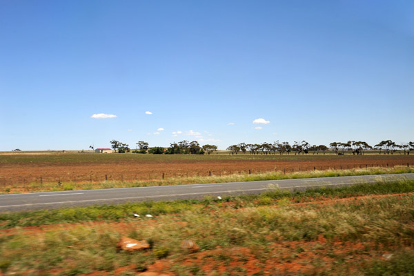 Victorian farmland near Rockbank