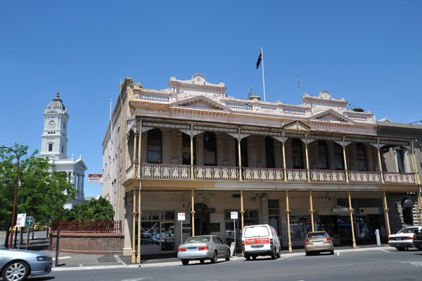 Ballarat boomed during the Victorian gold rush starting in 1851 