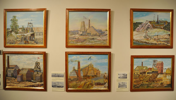 Prints in the Ballarat Gold Museum