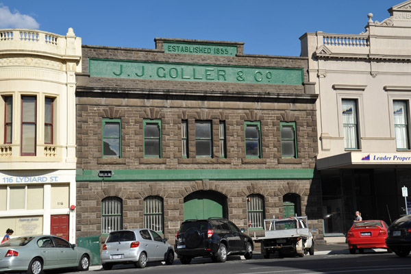 J.J. Goller & Co. - Established 1855, Ballarat
