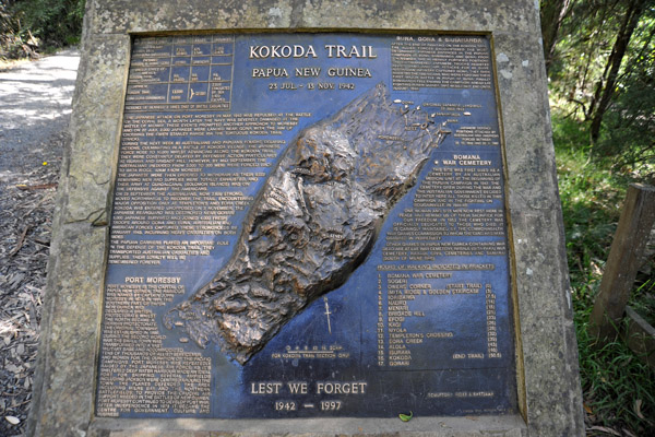 Kokoda Track, Papua New Guinea - Lest We Forget