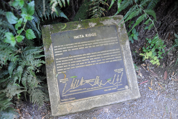 Kokoda Track Marker - Imita Ridge