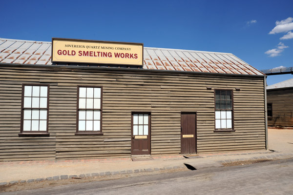 Sovereign Quartz Mining Company - Gold Smelting Works, Sovereign Hill