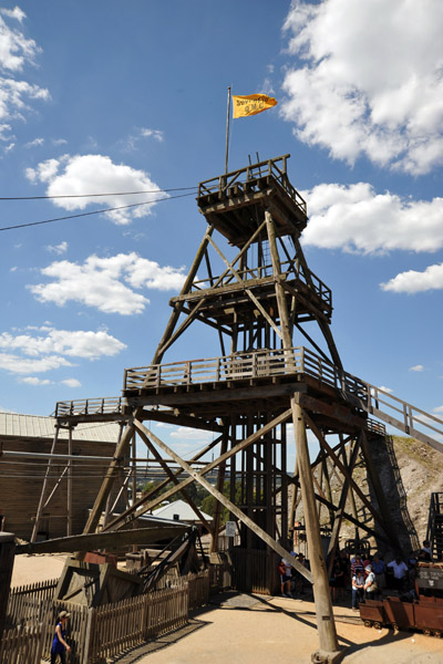 Poppet Head - Sovereign Hill Gold Mine, Ballarat