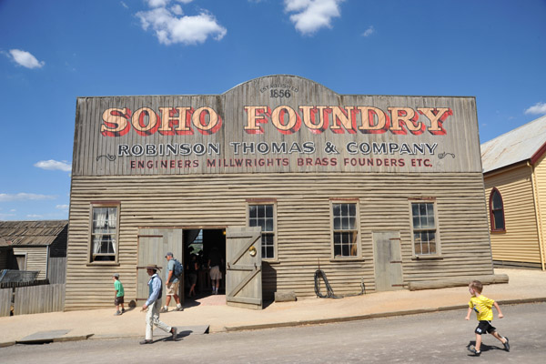 Soho Foundry, Sovereign Hill, Established 1856