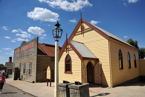 Wesleyan Church, Main Street - Sovereign Hill