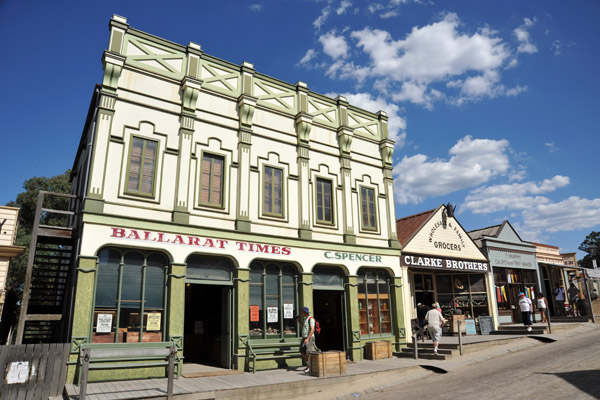 Ballarat Times Building, Sovereign Hill