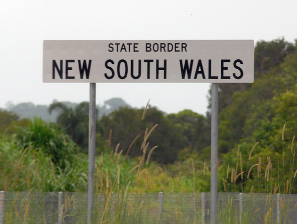 Queensland - New South Wales State Border