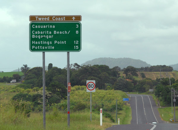 Road to the Tweed Coast, NSW