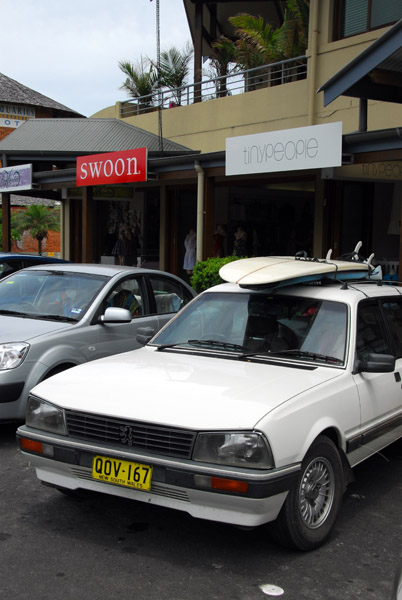 Surfer car, Byron Bay