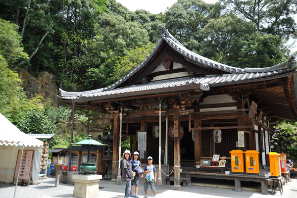 A small temple on the grounds of Kinkaku-ji