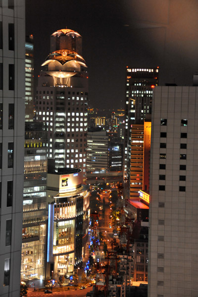 Night view from Hankyu 32, Osaka