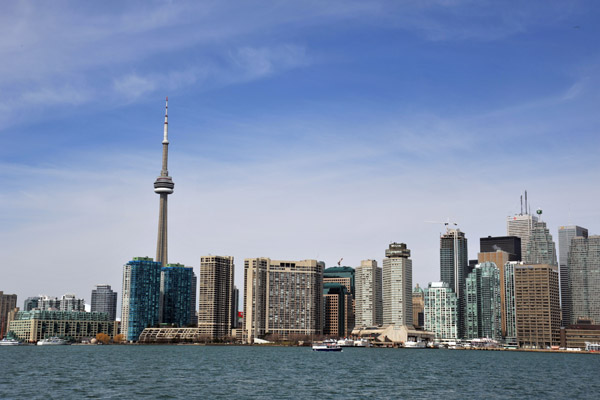 Toronto Skyline with the CN Tower