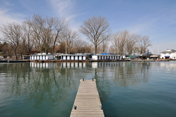 Dock on Ward's Island
