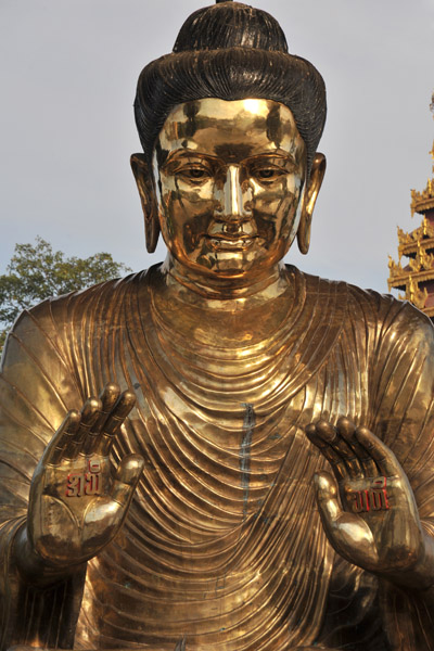 Bronze Buddha of Wisdom and Mindfulness, Botataung Paya