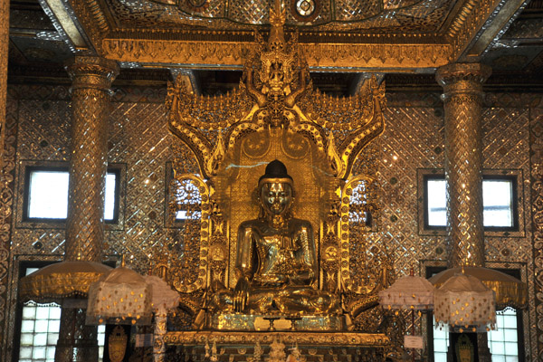 The British shipped King Mindon Min's Buddha to London early in the colonial era