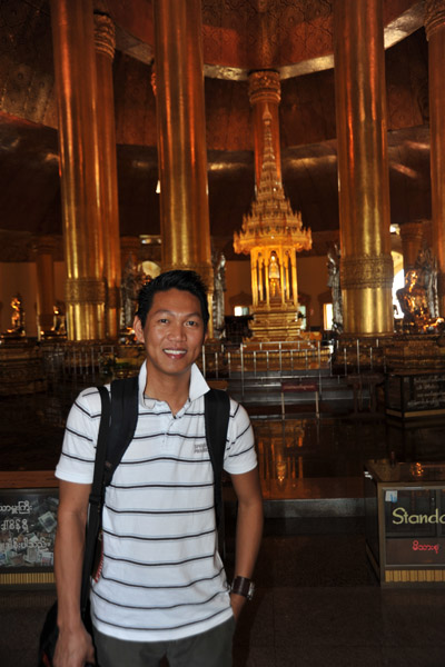 Dennis at the Buddha Replica Tooth Relic Pagoda