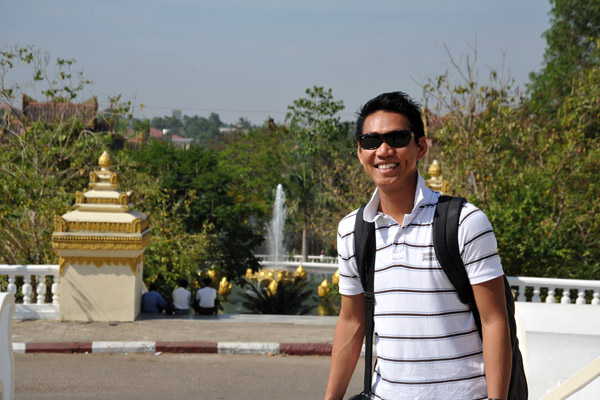 Dennis at Swe Taw Myat Paya, Yangon