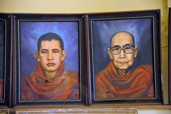 Paintings of a young monk and an old monk, Nagahlainggu Kalaywatawya