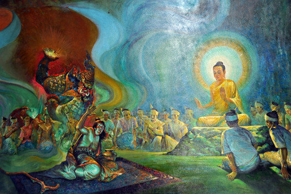 Buddhist mural, Maha Wizaya Paya