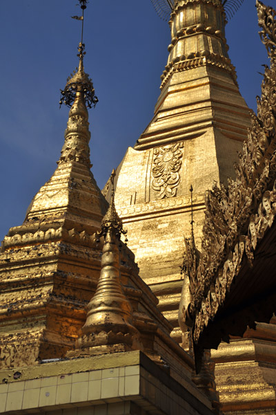 Stupas of Sule Paya, Yangon