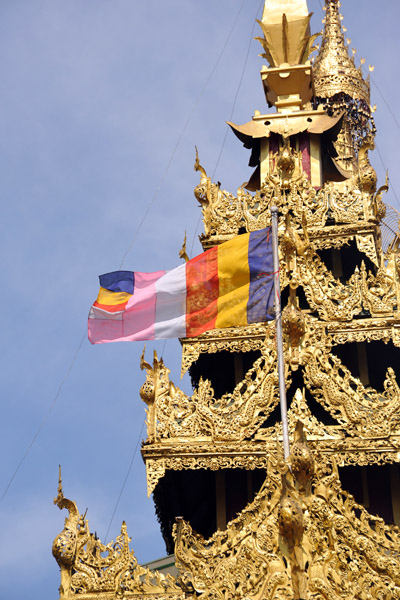 Flag of international Buddhism