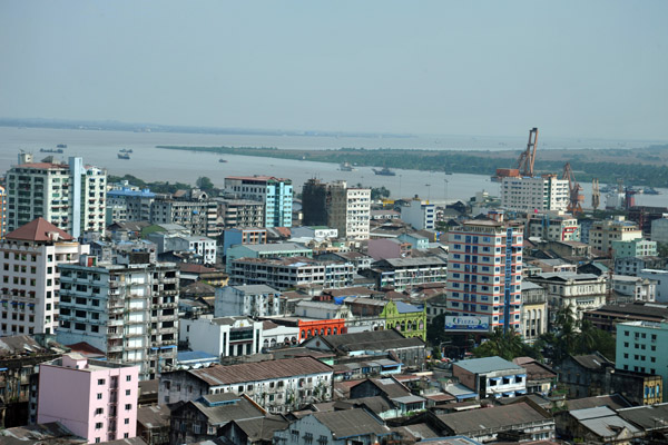 Central Yangon from Traders Hotel