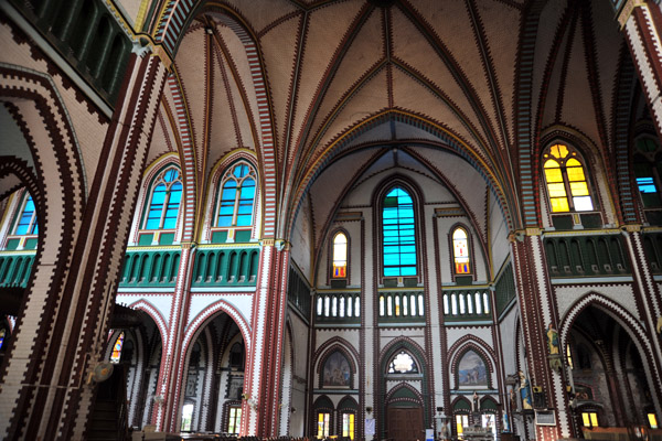 Interior of  St. Mary's Cathedral, Yangon