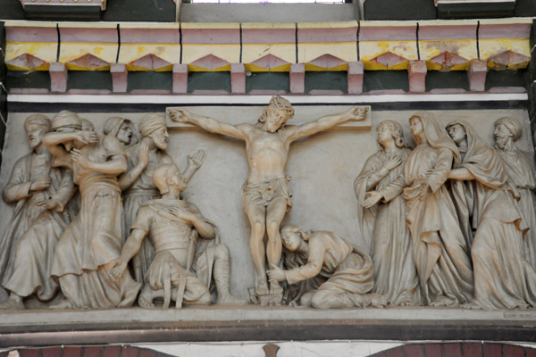 St Mary's Yangon - Stations of the Cross - The Crucifixion, Jesus dies on the cross