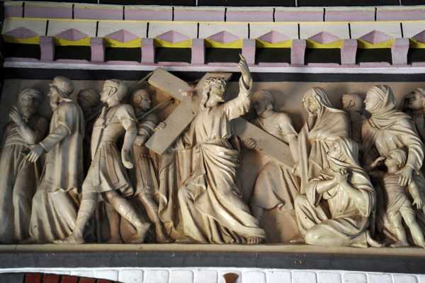 St Mary's Yangon - Stations of the Cross - Jesus Meets the Daughters of Jerusalem