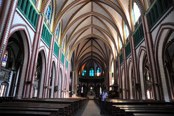 Interior of St. Mary's Cathedral, Yangon