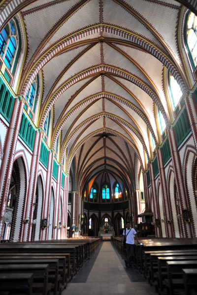 Interior of St. Mary's Cathedral, Yangon