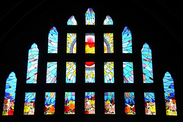 Post-war stained glass windows, St. Mary's Cathedral