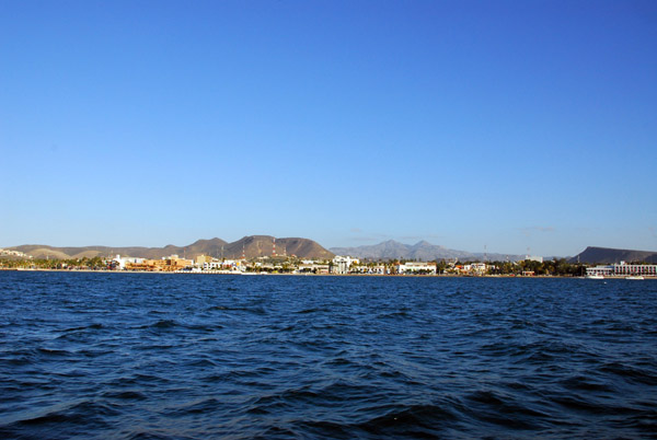 City of La Paz from the water, Baja California Sur