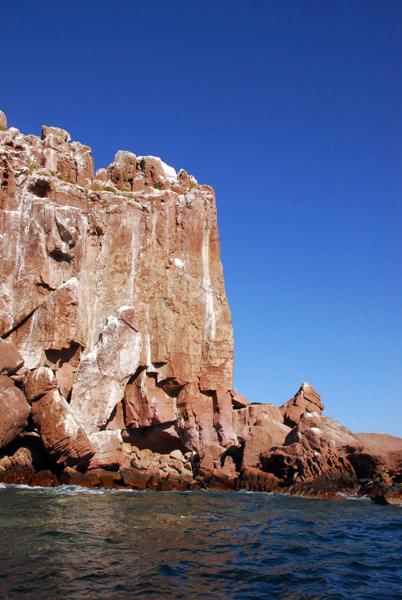 Cliffs of Los Islotes