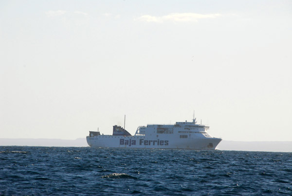 Baja Ferry heading for La Paz