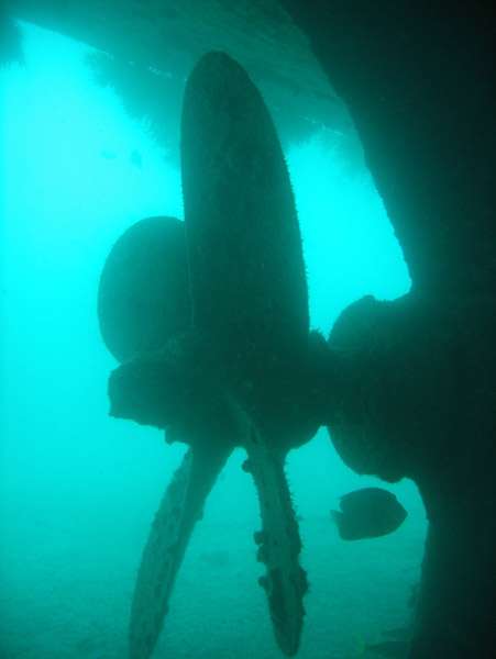 Propeller - wreck of the Fang Ming