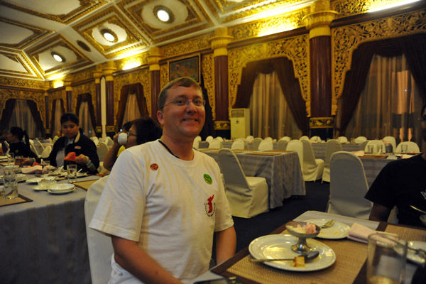 Dinner the first night in Yangon