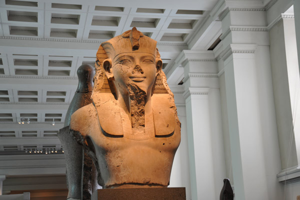 Upper part of a colossal statue of Ramesses II, 19th Dynasty, ca 1270 BC, Thebes