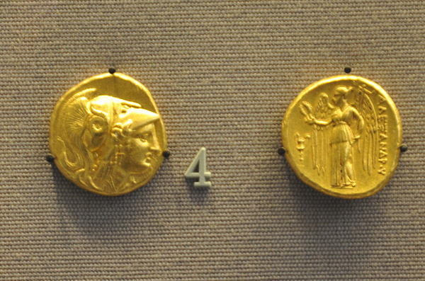 Double staters of Alexander III minted in Macedona ca 330-320 BC