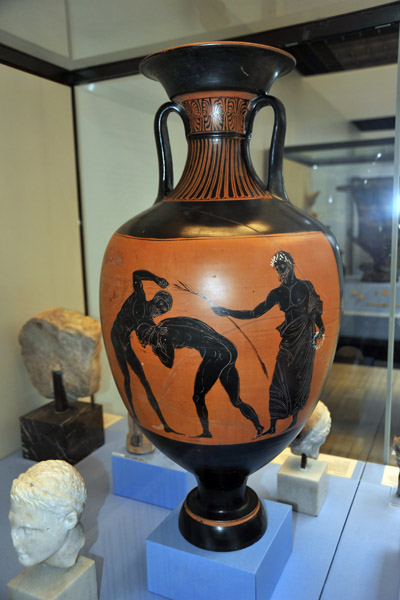 Panathenaic Prize amphora, 332-331 BC