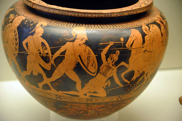 Theseus and the Amazons, Athens ca 440-430 BC