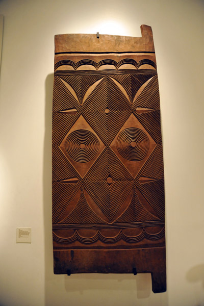 Carved wood door, Igbo people, Nigeria, 20th C.