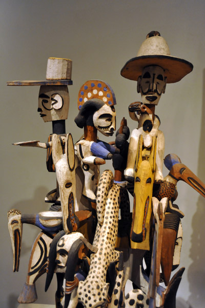 Sculpture group, Igbo people, Nigeria, 20th C.