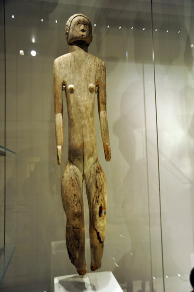 Figure with sacrificial patina, Tellem-Dogon people, Mali, possibly 14th C.