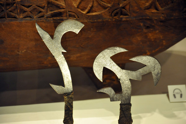 Throwing knives, al-Mahdiya period, Sudan, late 19th C.