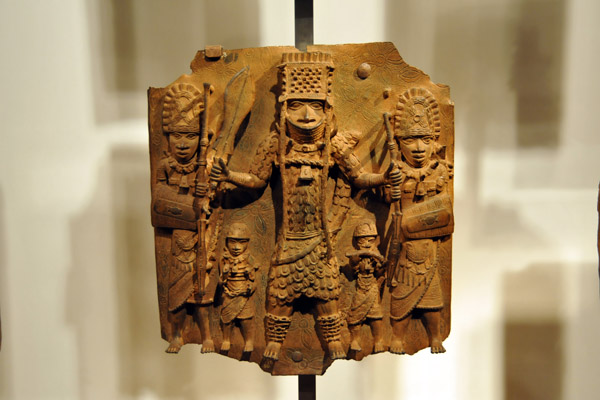 16th Century brass plaque, Benin, Nigeria