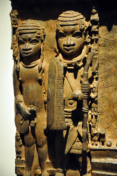 16th Century Benin plaque detail, Nigeria