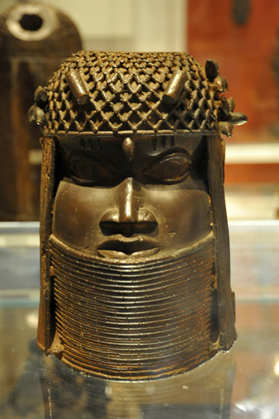 Head of an Oba (king), Benin, Nigeria, 18th C.