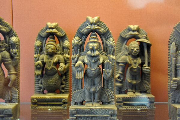 Narasimha, the lion incarnation and Vamana, the dwarf incarnation, Southern Deccan, 18th-19th C.